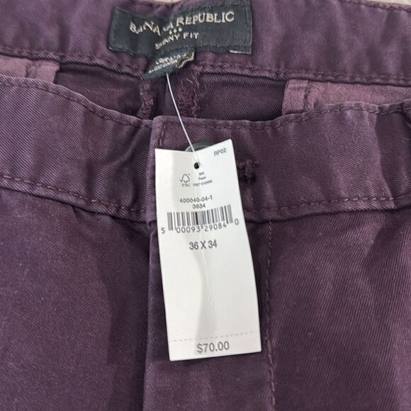 BANANA REPUBLIC FACTORY PANTS SKINNY FIT NWT SIZE 36X34 - Picture 9 of 9